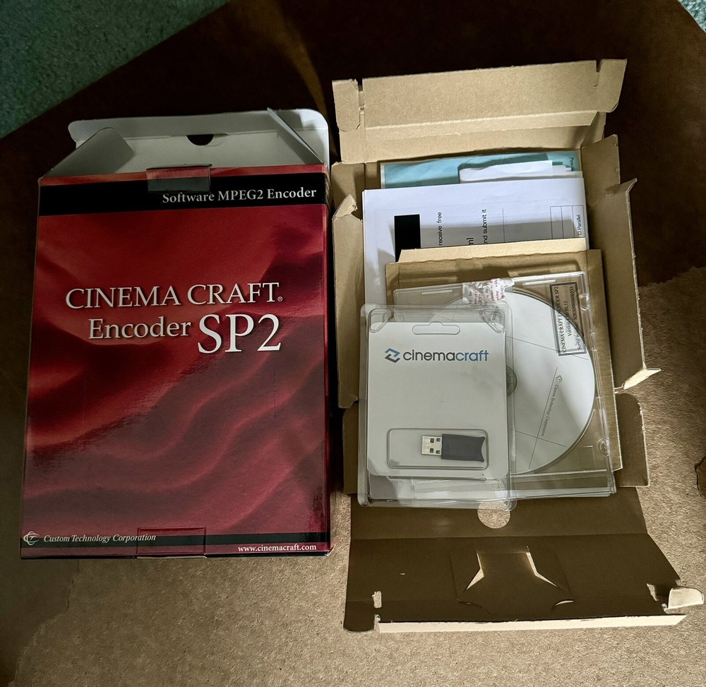 Cinema Craft Encoder SP2 Video Editing Software Windows.
