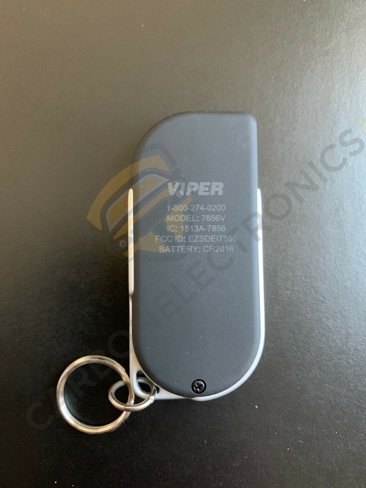 NEW Viper 7856V 2-Way LED Remote Control Replacement will work with 7656V