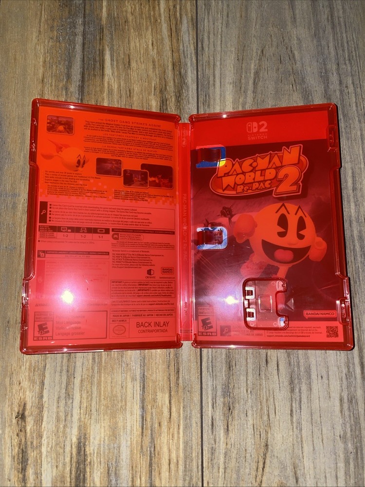 PAC-MAN World 2 RE-PAC (Nintendo Switch 2) Case Only NO GAME