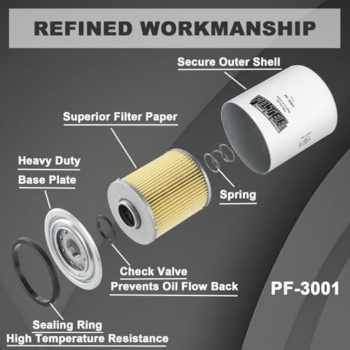 XWS-3002 PF-3001 Water Separator Fuel Filter kit for FASS Titanium Series FASS