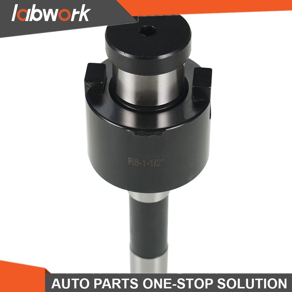 Labwork 1-1/2" R8 Shank Shell Milling Arbor Adapter Holder