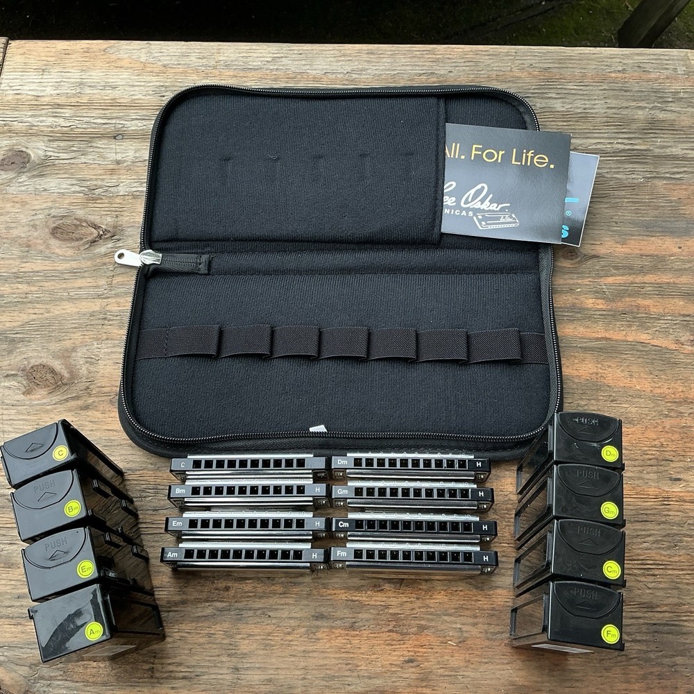 Lee Oskar Harmonic Minor Harmonicas