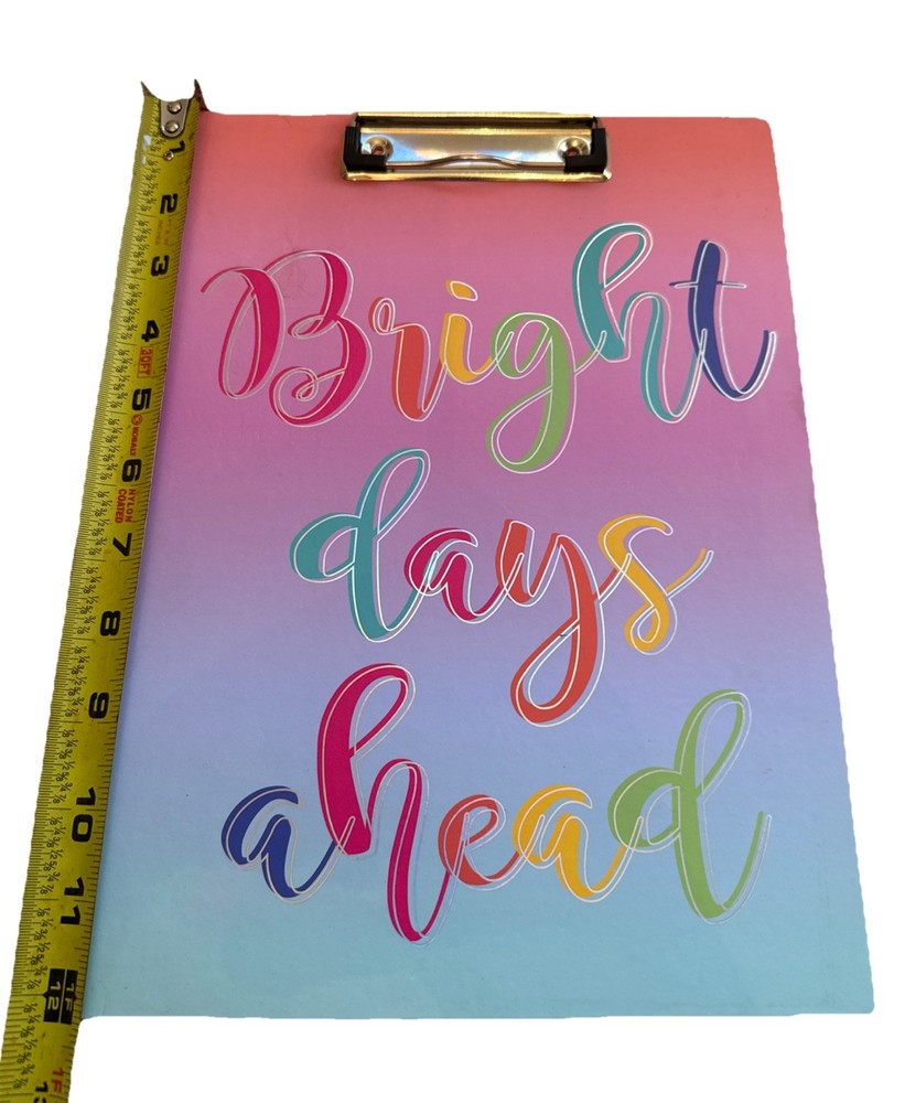 Votum Clipboard Folio "Bright Days Ahead” Theme