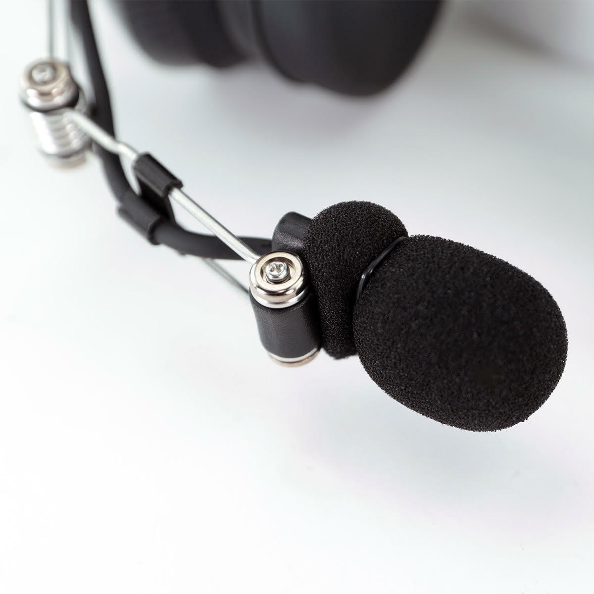 H41 Behind The Head Headset w/ Adapter Cable for Rugged Radios, Kenwood, Racing