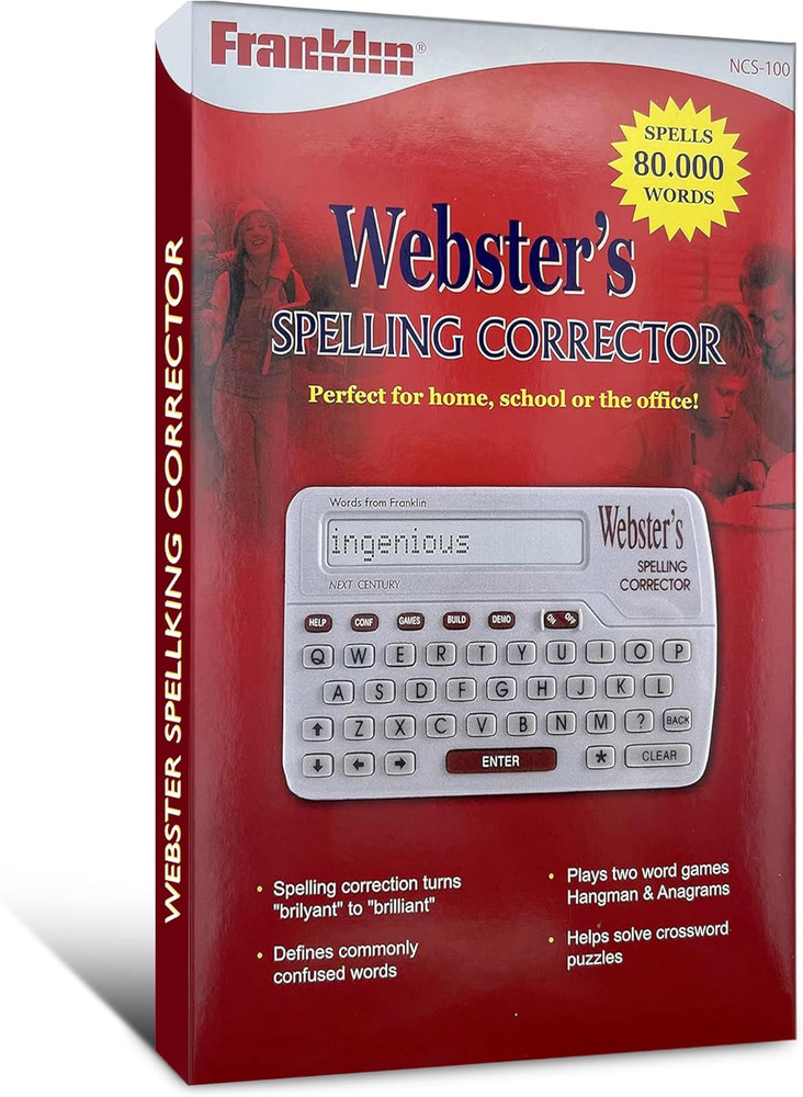 Webster'S Spelling Corrector NCS-100 - Advanced Phonetic Spell Correction Techno