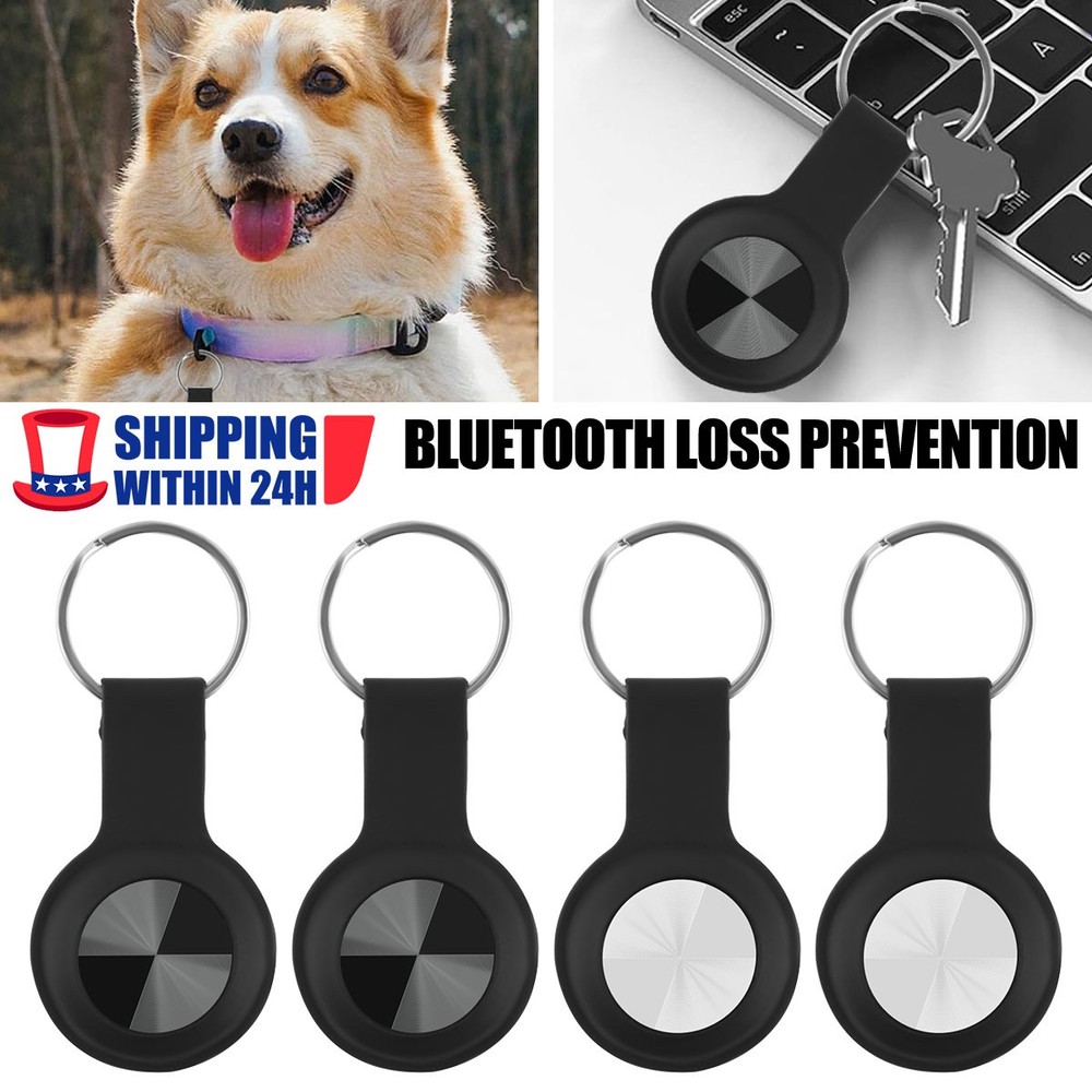 2Pc Smart Circular Bluetooth Tracker Ideal For iOS Android Seniors Children Pets
