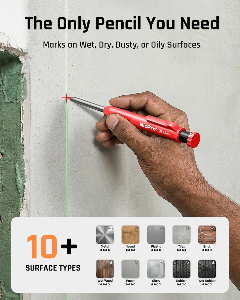 Carpenter Mechanical Pencil Set