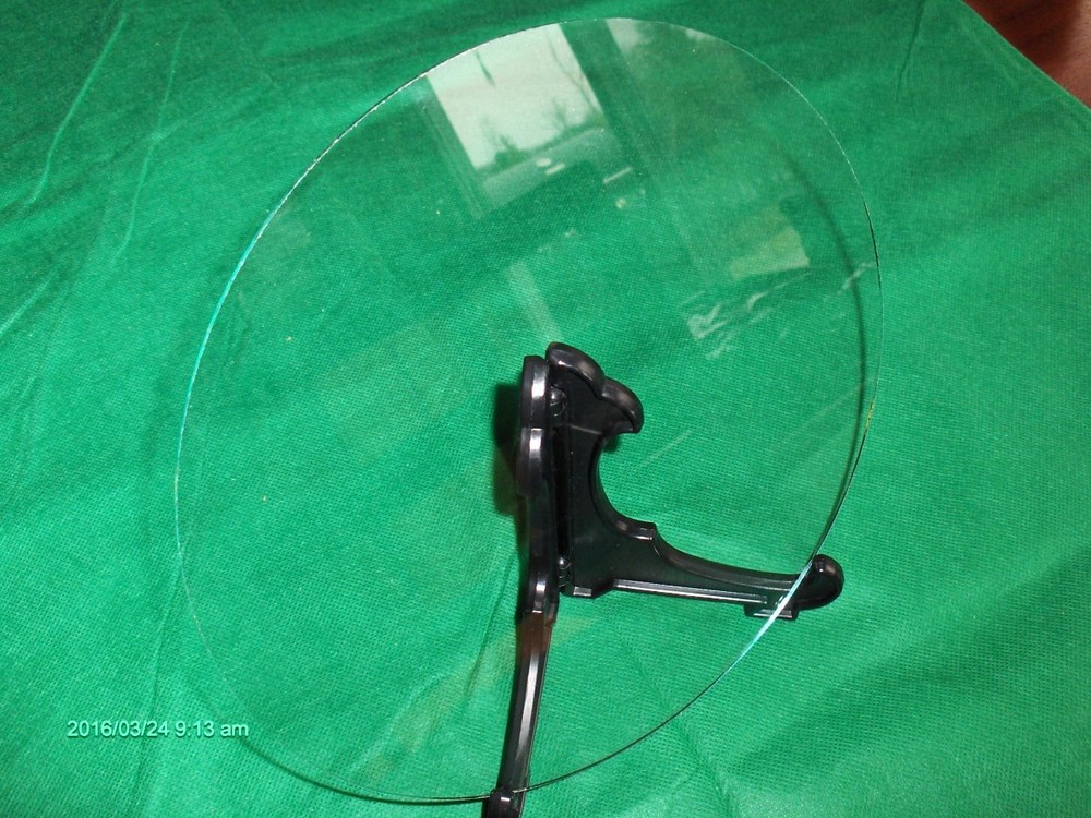 NEW REPLACEMENT FLAT Round Clock Glass, CUT TO YOUR SIZE 2" to 8" Diameter.