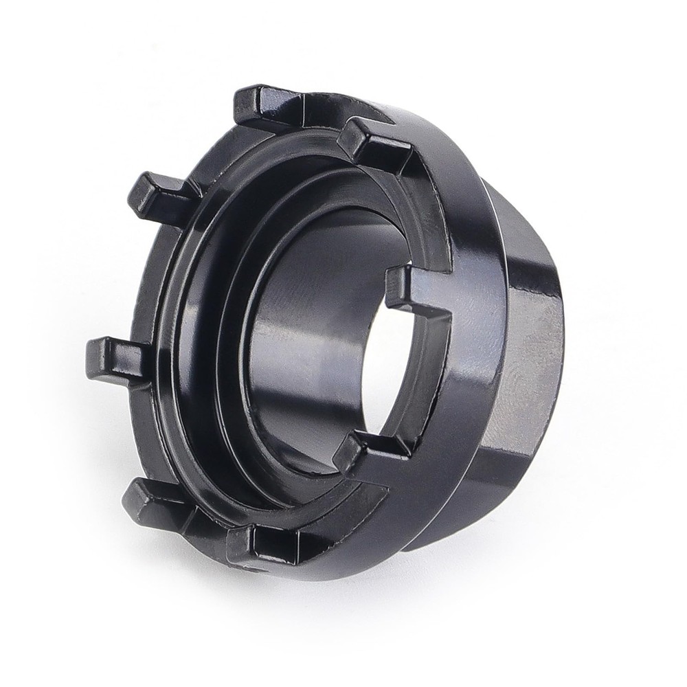 Bike Bottom Bracket Chainring Lockring Removal Tool Compatible with Shimano O...
