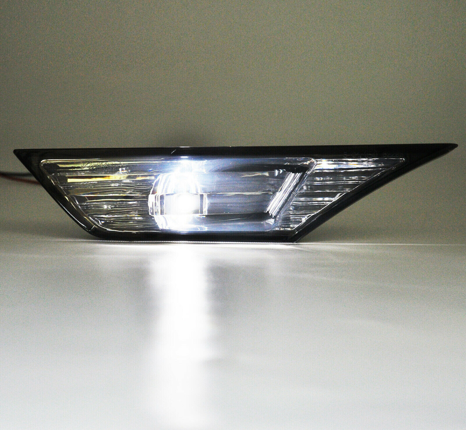 Smoked Side Marker Lamp Turn Signal Light W/ Led Bulbs for Honda Civic 2016-2021