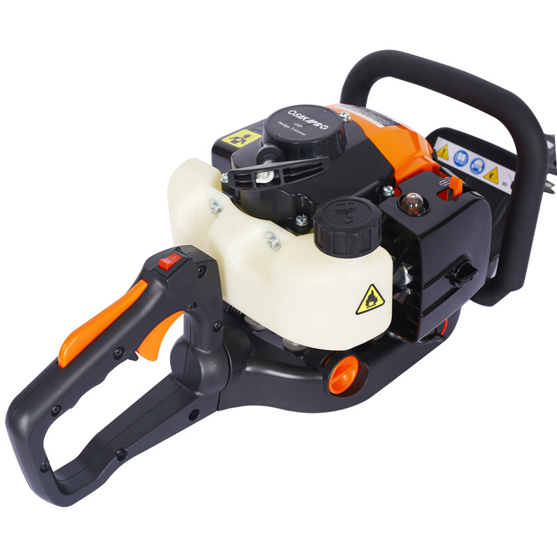 26cc 2-Cycle Gas Powered Hedge Trimmer Double Sided Blade 24" Recoil Gasoline