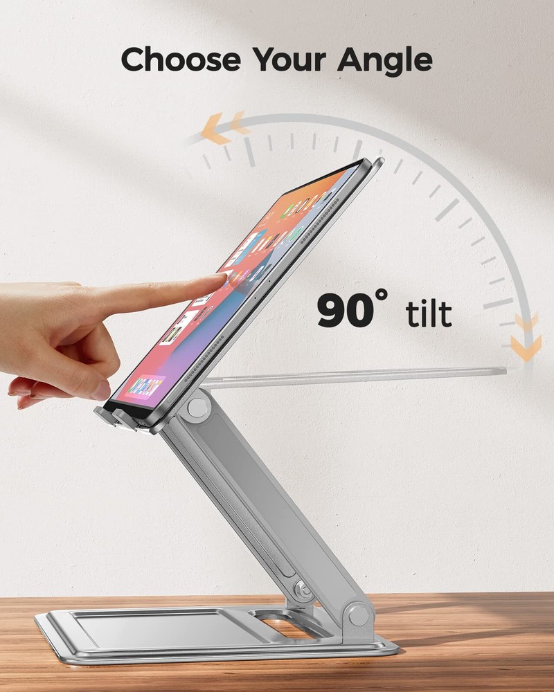Adjustable Laptop Stand Portable Riser for 17.3inch Laptops Adjustment for De...