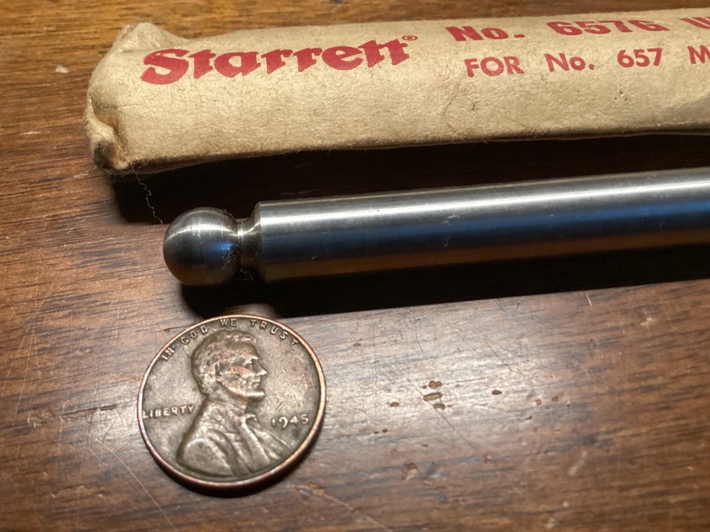 starrett precision tools No 57G upright base post for 657 magnetic base