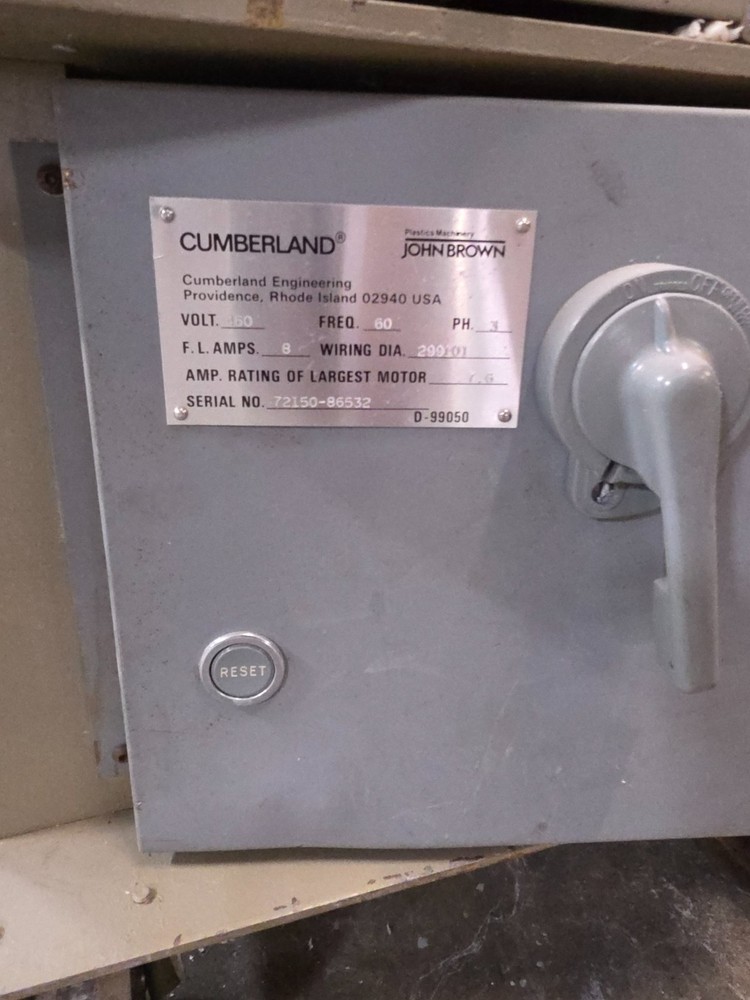 CUMBERLAND GRANULATOR PLASTIC GRINDER