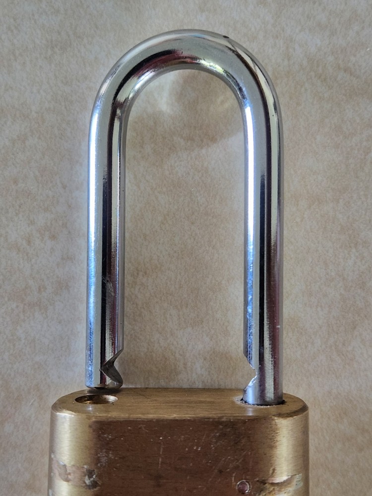 Master Lock 175 Set-your-own Combo Lock 4" Hardened