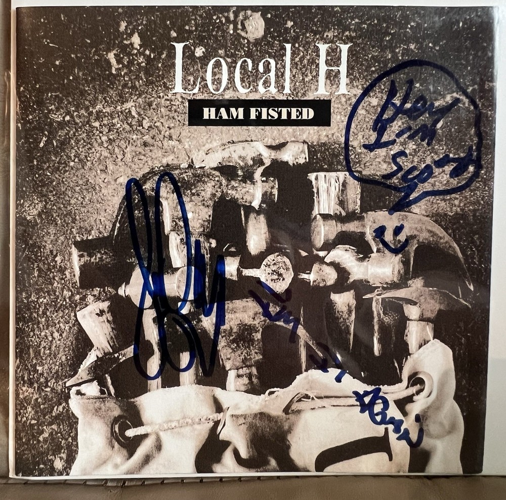 Local H ~ HAM FISTED/ Autographed & Certified
