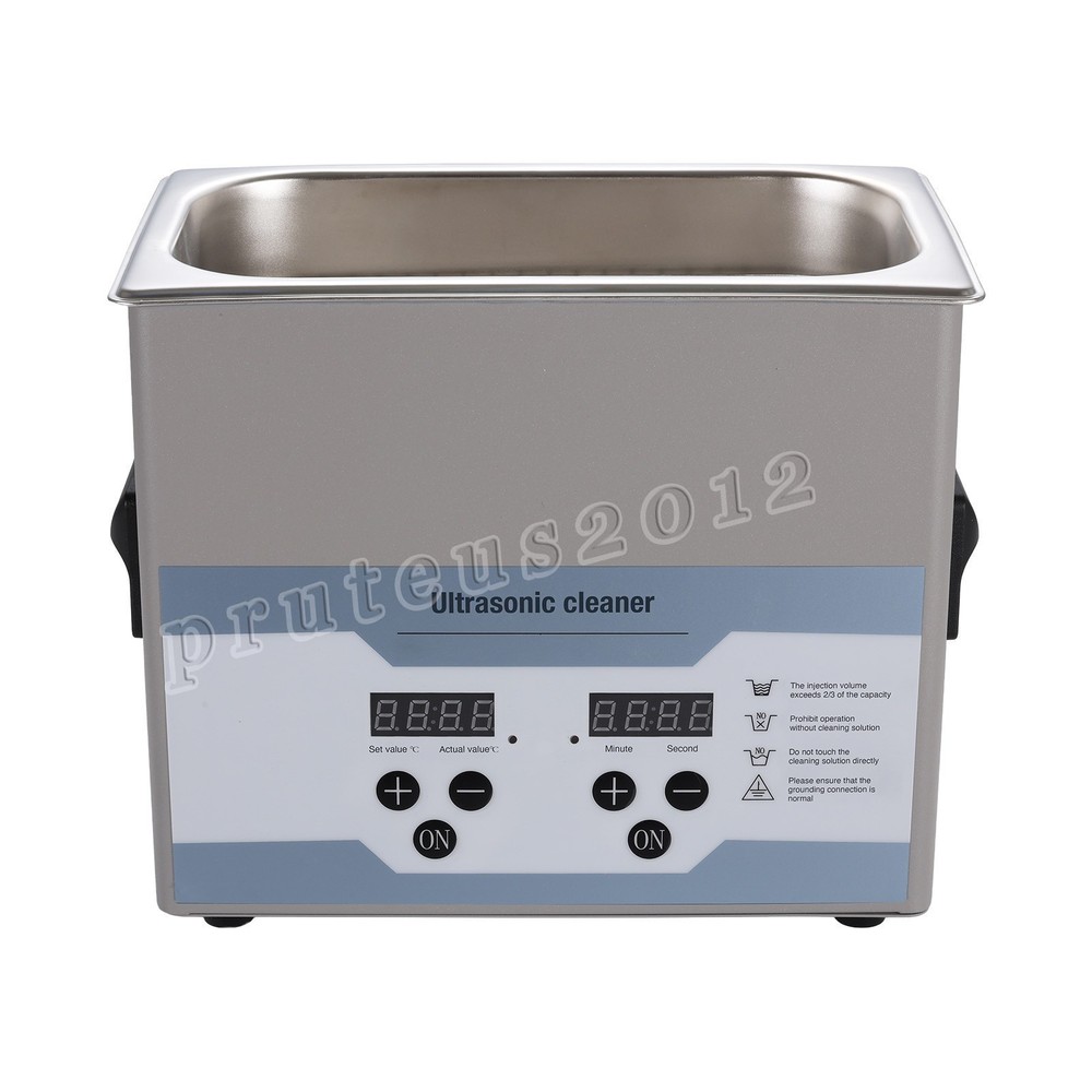 3.2L Ultrasonic Cleaner with Timer Heating Machine Digital Sonic Cleaner