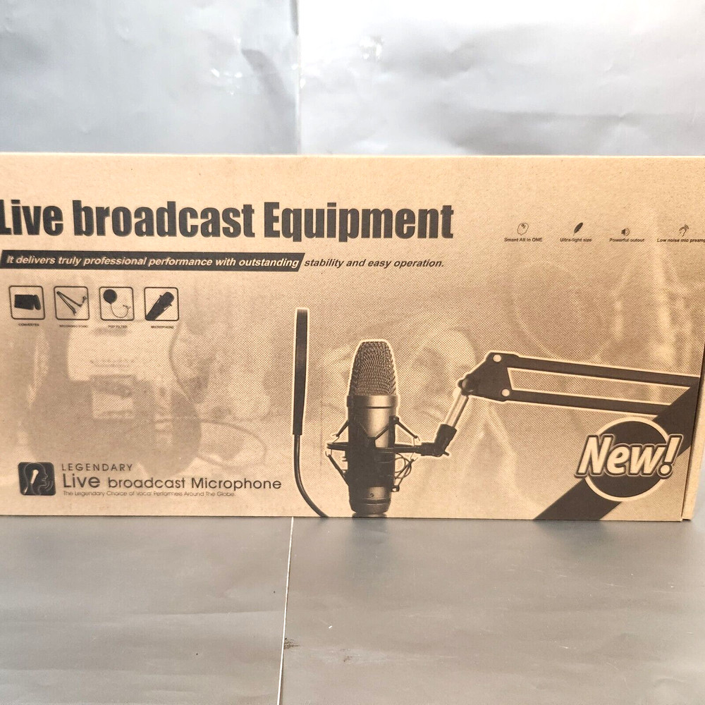 Legendary Live Broadcast And Recording Microphone Bundle Global