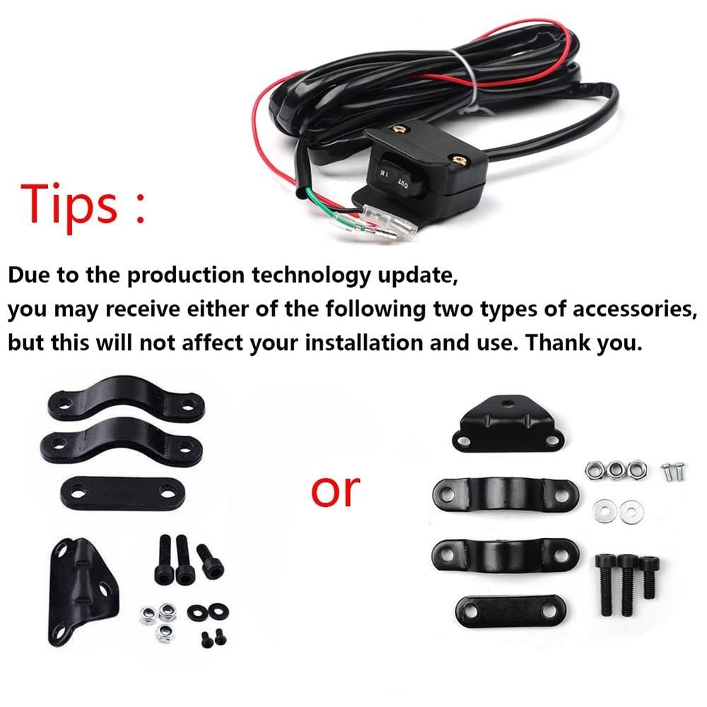 Heavy Duty Handlebar Control Line Winch Rocker Switch Control Warn for ATV/UTV