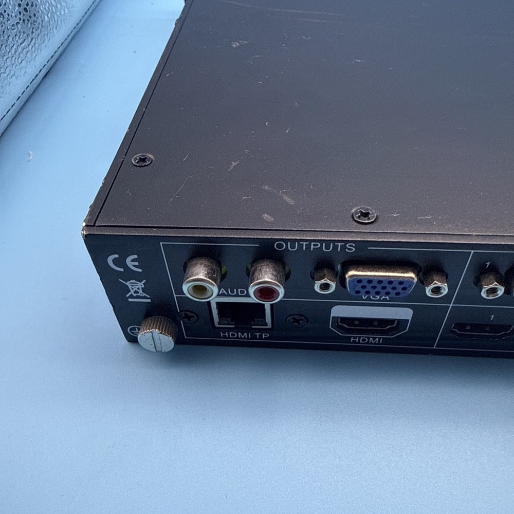 KanexPro HDSC12D 12-Input HDBaseT Classroom Presentation Switcher Scaler HDMI