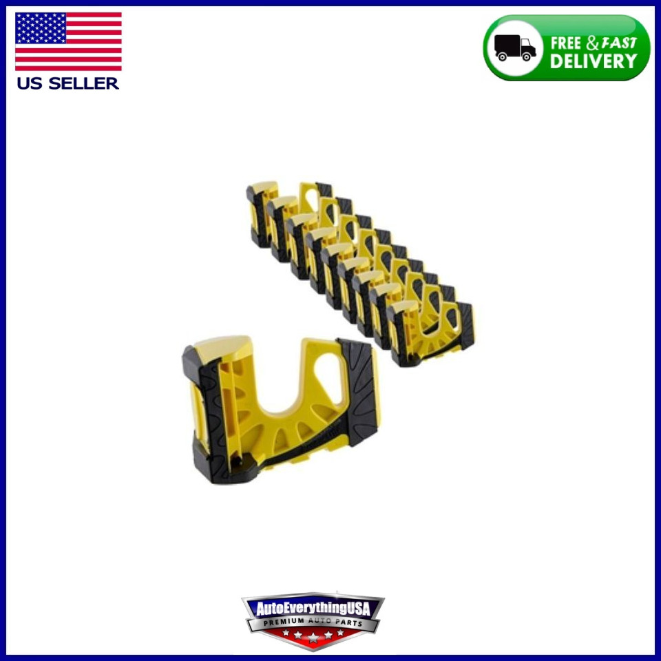 10-Pack Wedge-It Ultimate Door Stop - Yellow