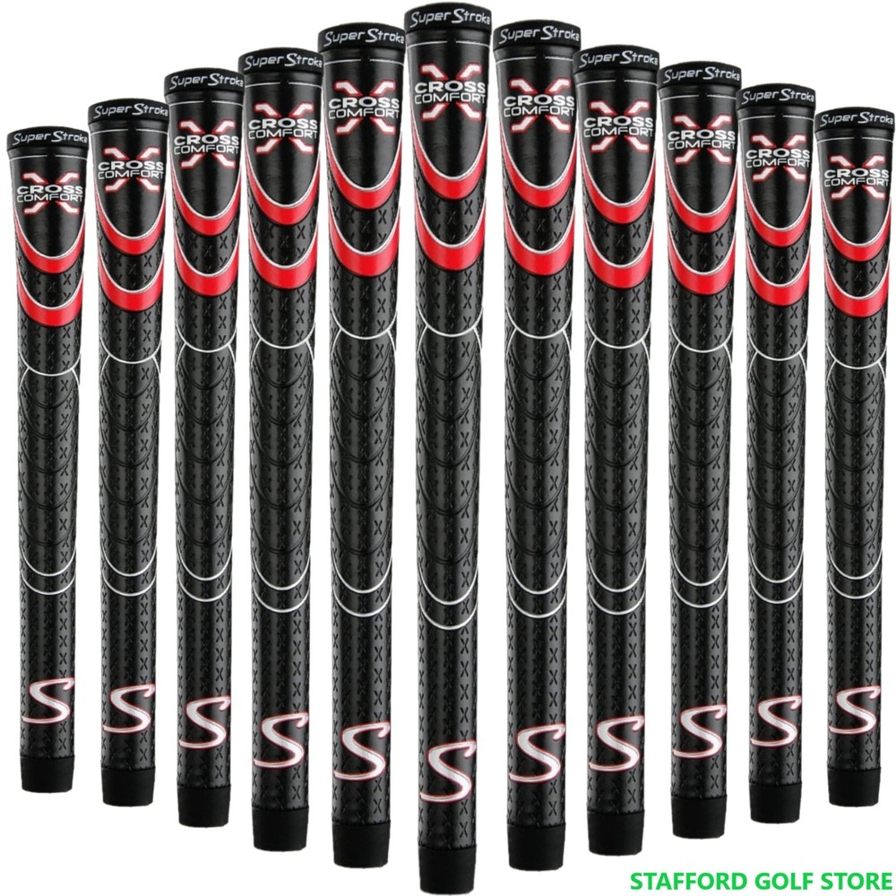 Super Stroke Cross Comfort Golf Grip Bundle Set Undersize Standard Midsize Jumbo