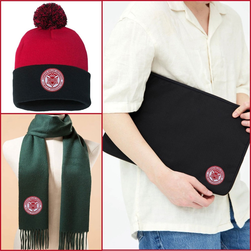 Carnegie Mellon University Logo Iron On Patch - Sew Patch - Embroidered Patch