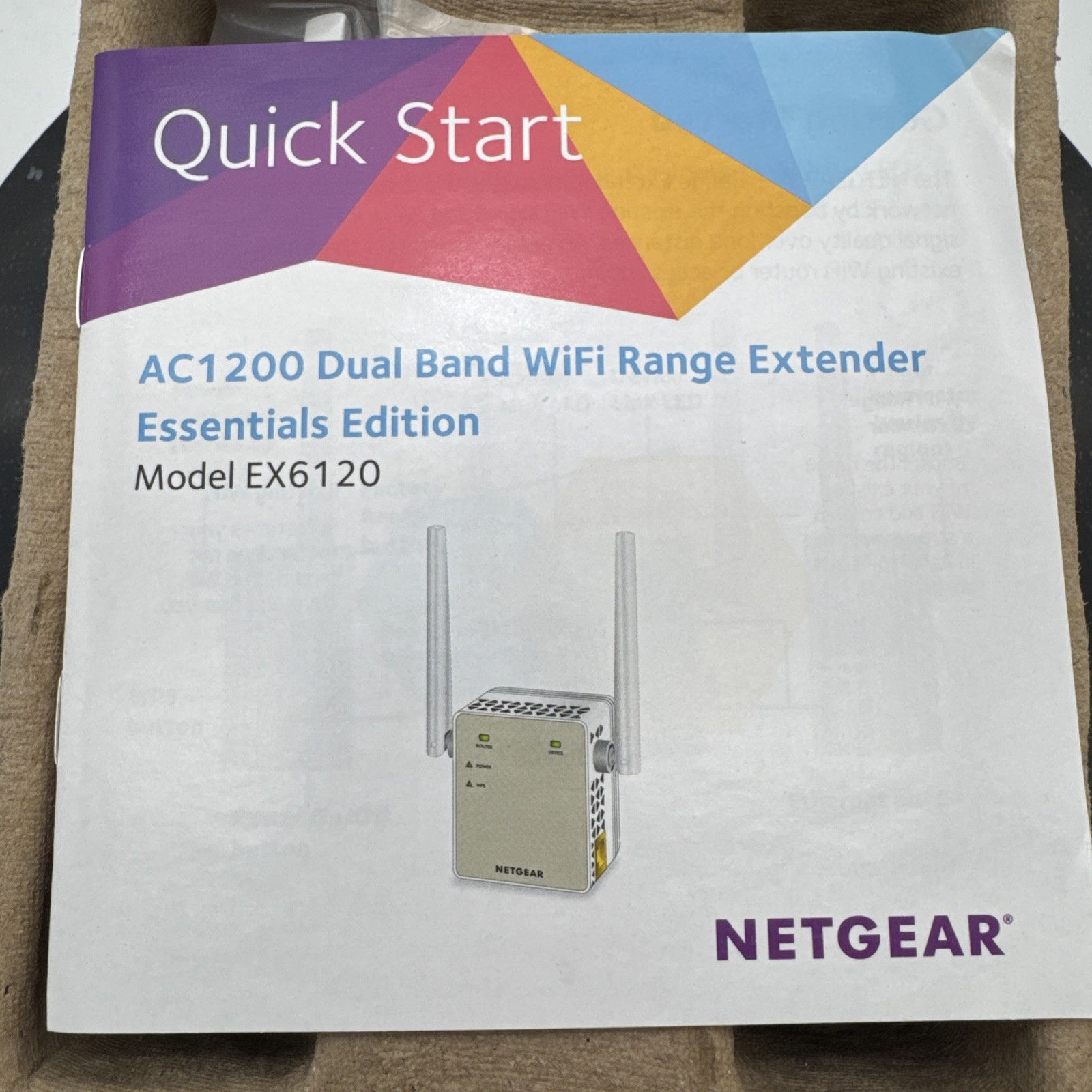 NETGEAR | AC1200 EX6120-100NAS | Wi-Fi Range Extender