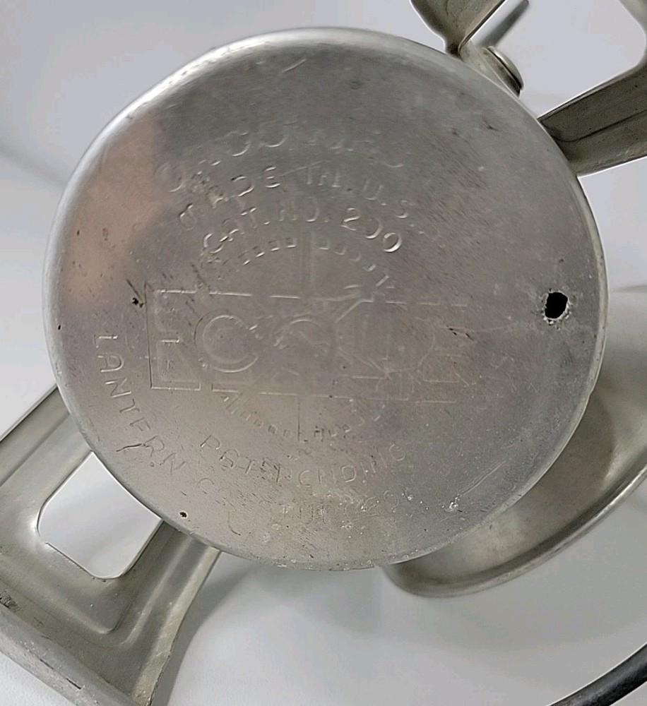 Vintage Dorco Mfg Ecolite Lamp/Lantern, Untested, Uncleaned