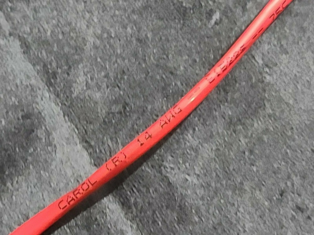 Carol E1522S 14/2C Solid UnShielded Riser Fire Alarm Cable Wire FPLR/CL3R /100ft