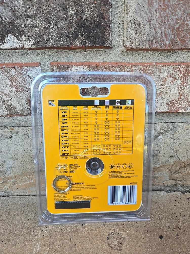 Dewalt XP4 DW4735 4" Continuous Diamond Blade