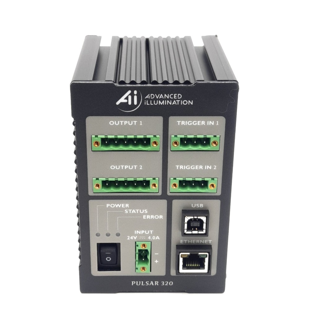Advanced Illumination PULSAR320EU Strobe Light Controller, 24VDC 4.0A Supply