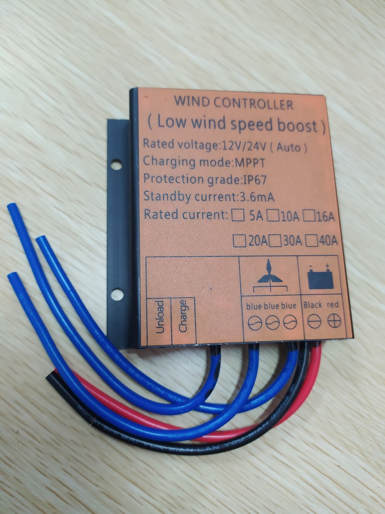 800W 12V 24V MPPT Wind Generator Charge Controller Battery Boost Regulator