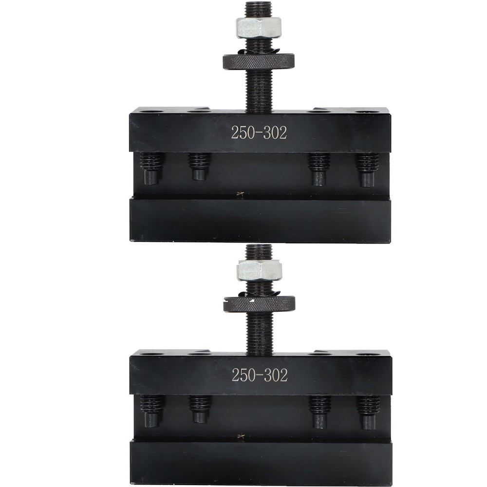 LABLT 2Pcs CXA 250-302 #2 Quick Change Tool Post Boring Turning & Facing Holder