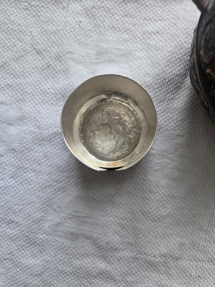 Vintage E G Webster And Son Repousse Teapot