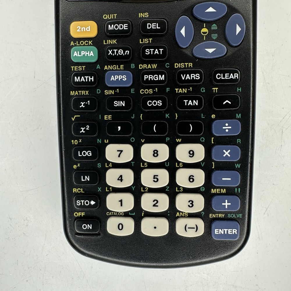 Texas Instruments TI83 Plus Graphing Calculator For Parks Not Working