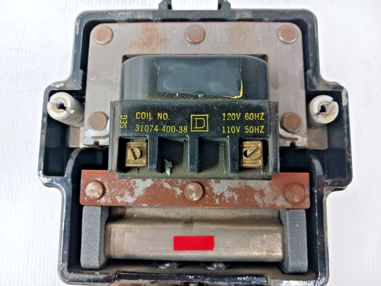 Square D Size 3 Motor Starter 600 VAC Max 120 VAC Coil 50 HP Max 8536SEO1