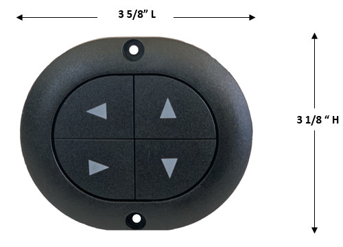 Mulin Electric Switch - MLSK9-B2 Right (R) 4 Button Power Recliner Switch