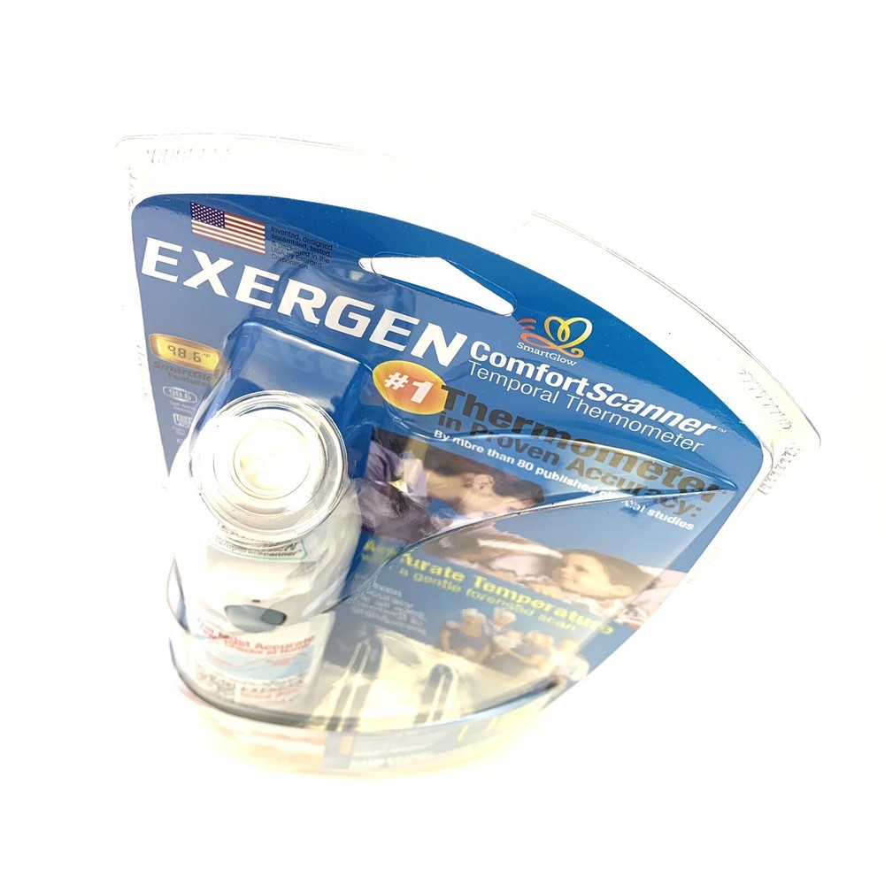 Exergen Temporal Scanner Temporal Thermometer TAT-2000C Wht NEW