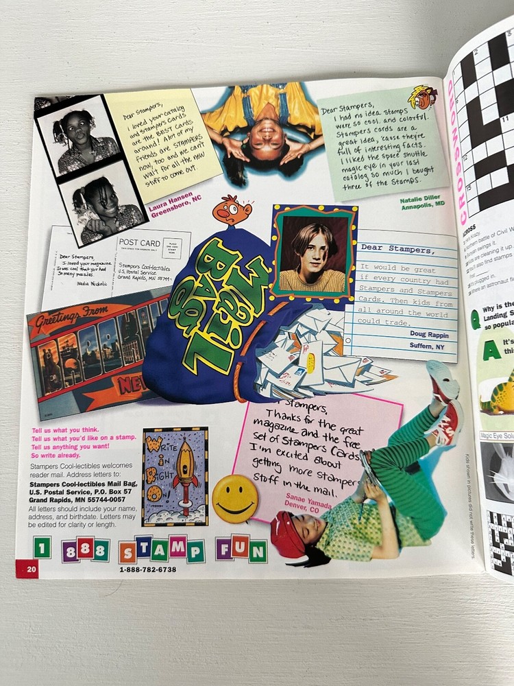 USPS Stampers Catalog Fall 1996 Volume 1 Stampers Cool-lectibles