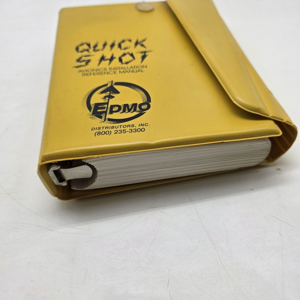 Edmo Distributors "QuickShot"Avionics Installation Ref Manual Rev 3