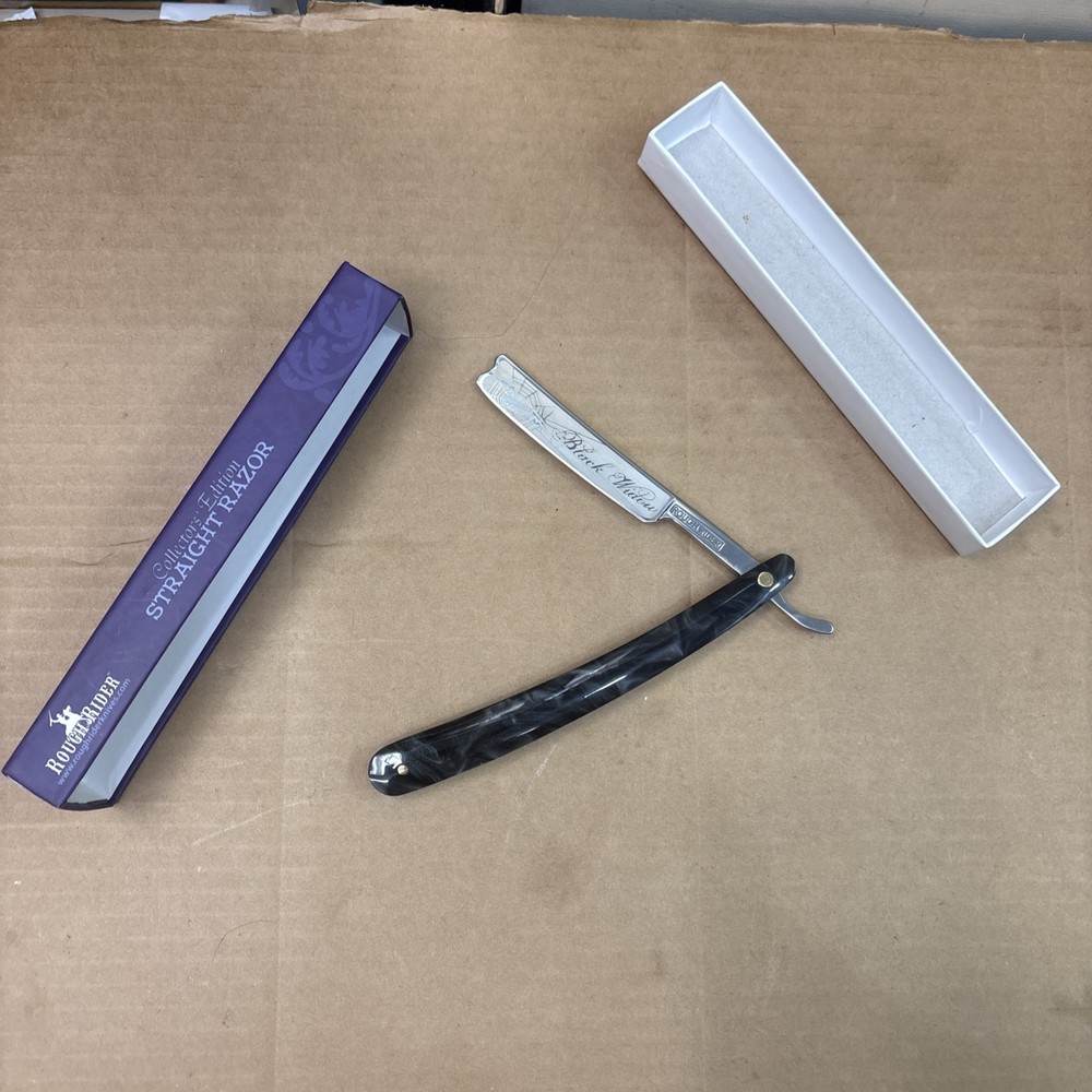 Rough Rider Straight Razor Black Widow