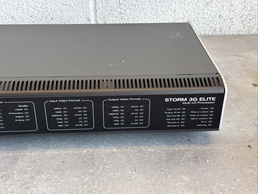 Grass Valley Storm 3G Elite Multi I/O Processor
