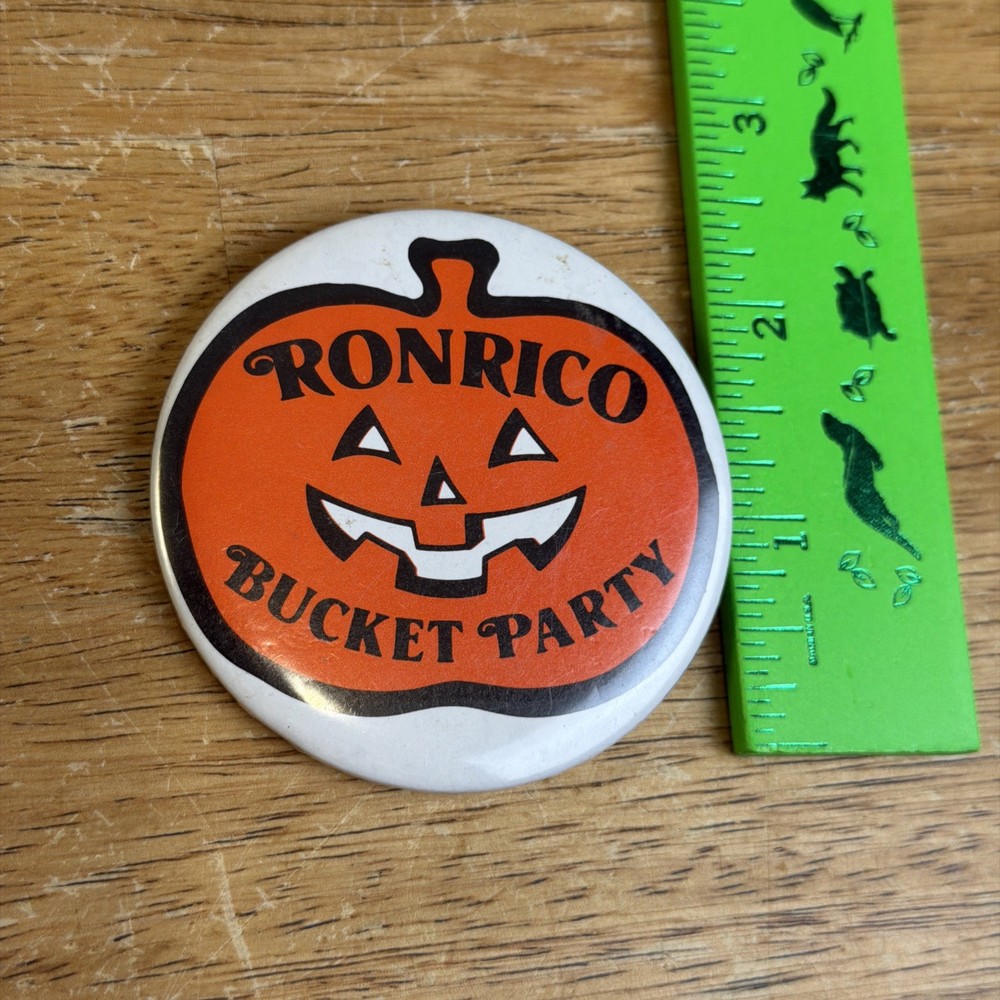 ronrico bucket party button