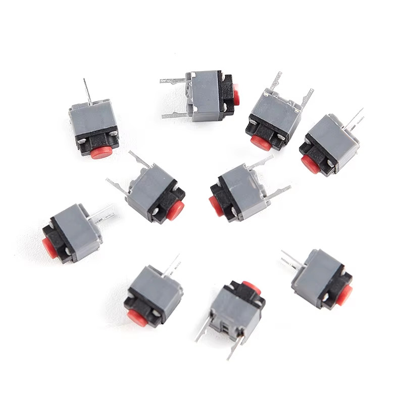 10Pcs Kailh Mute Button Silent Switch Wireless Mouse Button Micro Switch 6*6*7.3