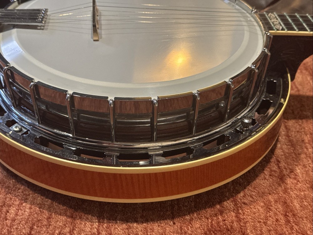 Alvarez Whyte Eagle 5-string Resonator Banjo with Original Hardshell Case