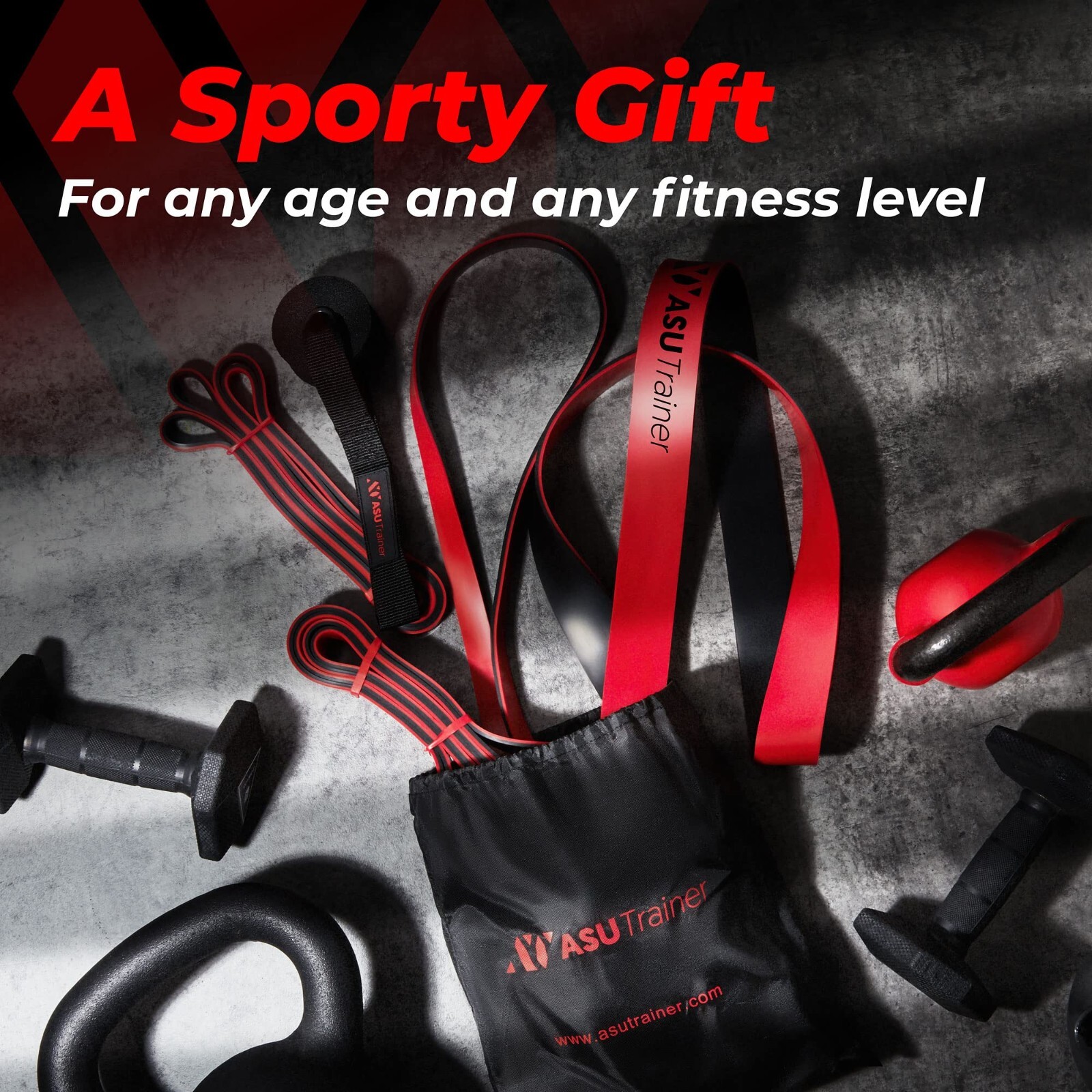 Set of 4 Pull Up Assistance Bands, Resistance Bands for Working Out, Exercise