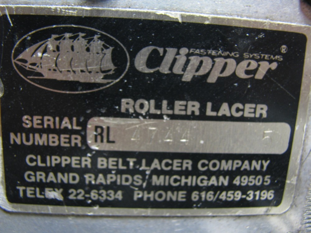 60" Clipper Roller Lacer
