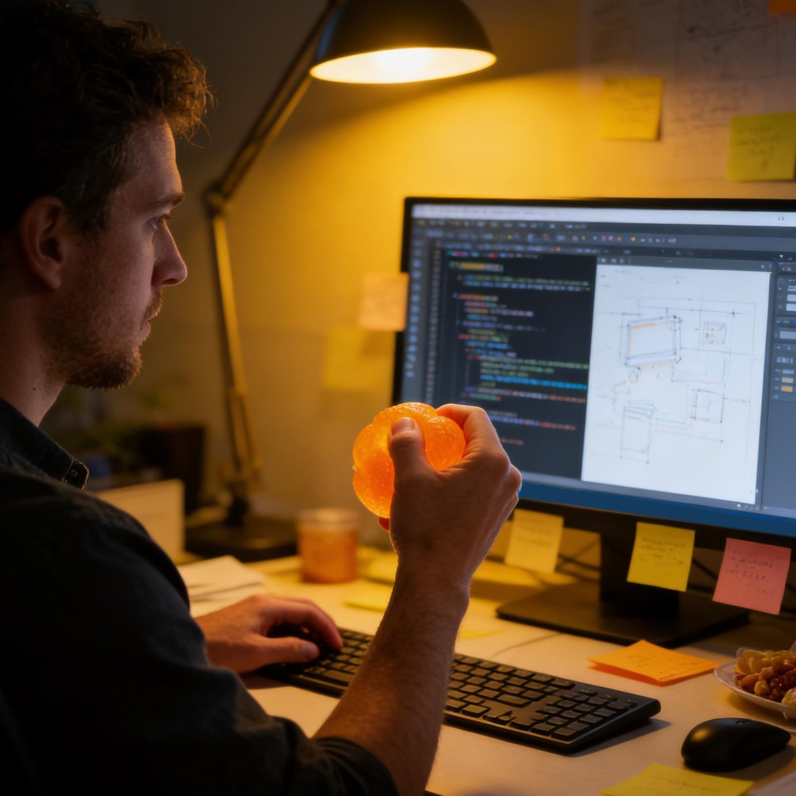 Schylling NeeDoh Gumdrop - Textured Sensory Toy with Super Solid Squish