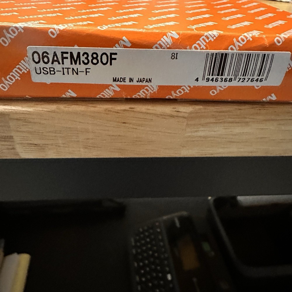 Mitutoyo 06AFM380F USB Input Tool Data Cable